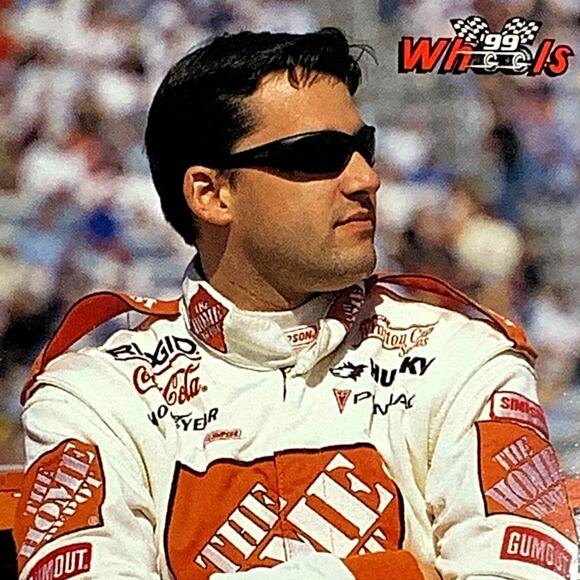 Tony Stewart, Sponsor: Home Depot, Card 33, 1999 Wheels NASCAR Winston Cup, NM+ - Picture 1 of 4